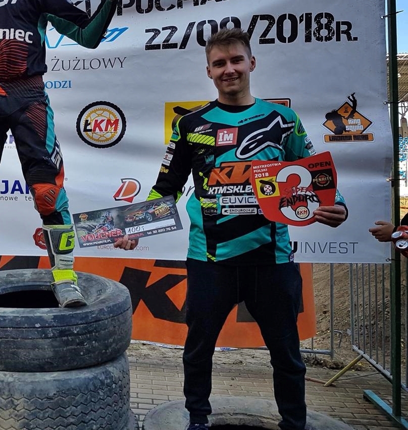 oskar-kaczmarczyk-mistrzostwa-polski-superenduro-2018-II-wicemistrz-